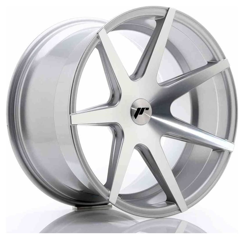 JR Wheels JR20 19x11 ET25-40 5H Blank Silver Machined