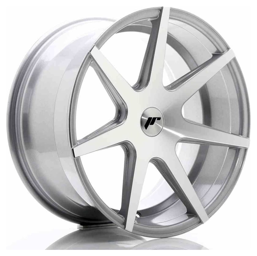 JR Wheels JR20 19x9,5 ET35-40 Blank Silver Machined