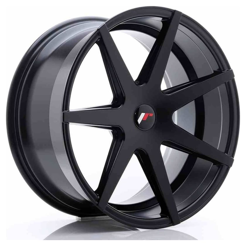 JR Wheels JR20 20x10 ET20-40 5H Blank Matt Black