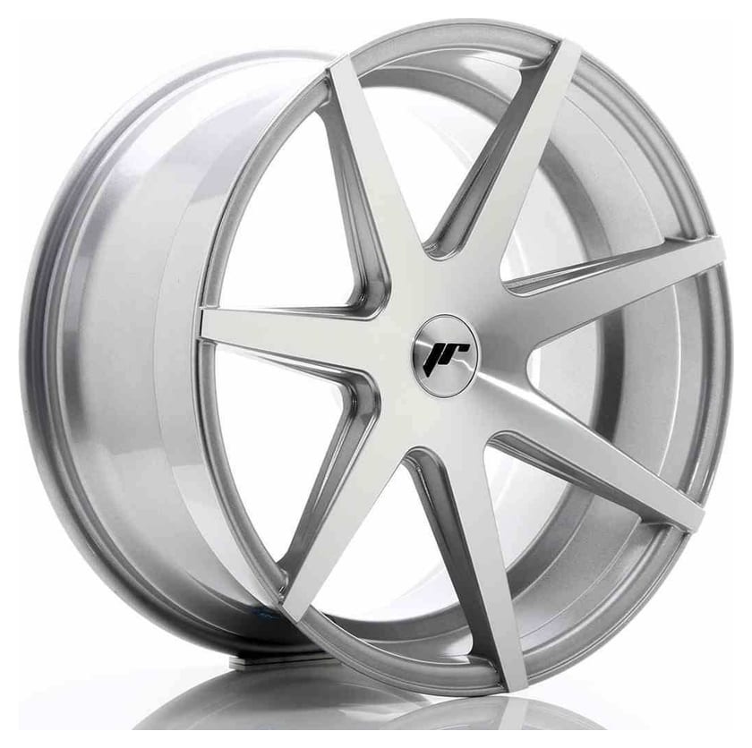 JR Wheels JR20 20x10 ET20-40 5H Blank Silver Machined