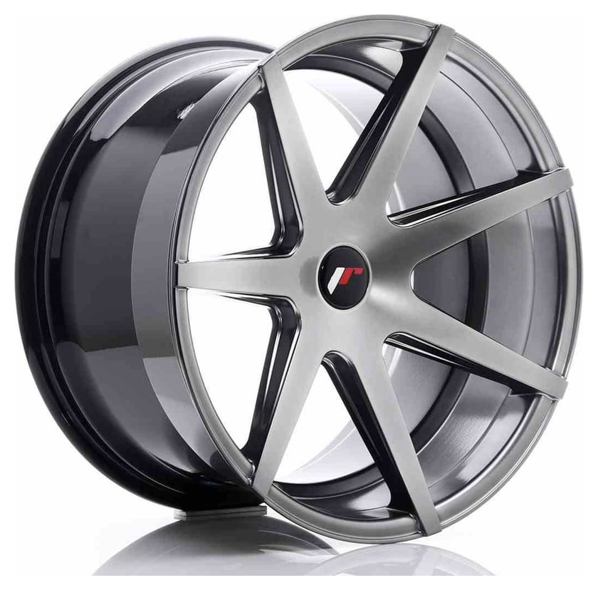JR Wheels JR20 20x11 ET20-30 5H Blank Hyper Black