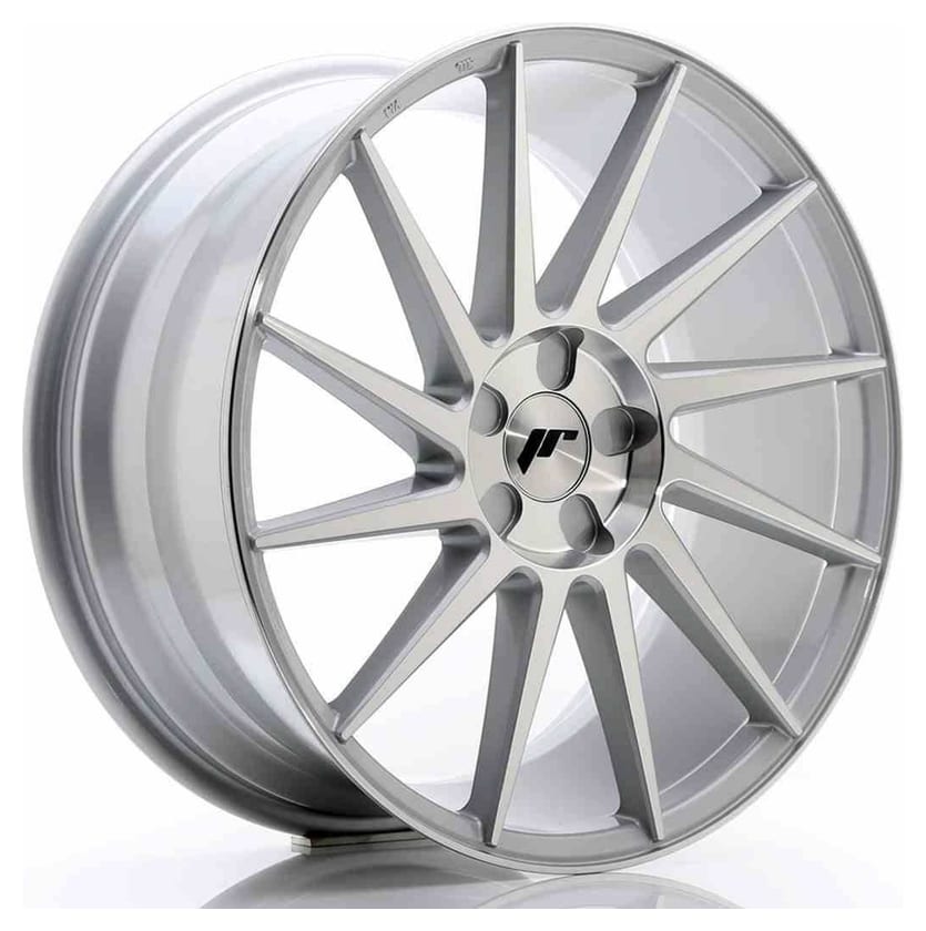 JR Wheels JR22 19x8,5 ET35-43 5H BLANK Silver Machined Face