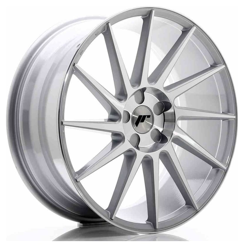 JR Wheels JR22 20x8,5 ET20-40 5H BLANK Silver Machined Face