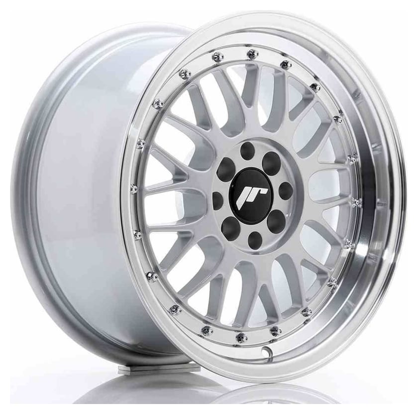 JR Wheels JR23 16x8 ET20 4x100/108 Hyper Silver w/Machined Lip