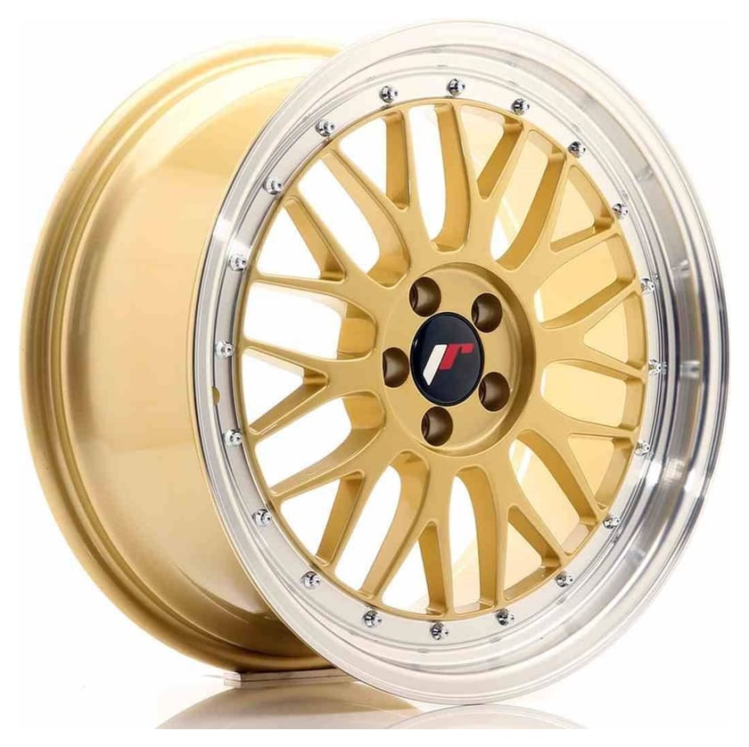 JR Wheels JR23 18x8,5 ET45 5x112 Gold w/Machined Lip