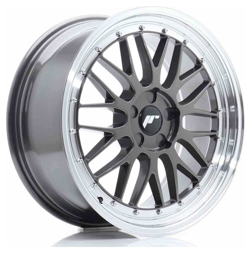 JR Wheels JR23 19x8,5 ET20-50 5H BLANK Hyper Gray w/Machined Lip