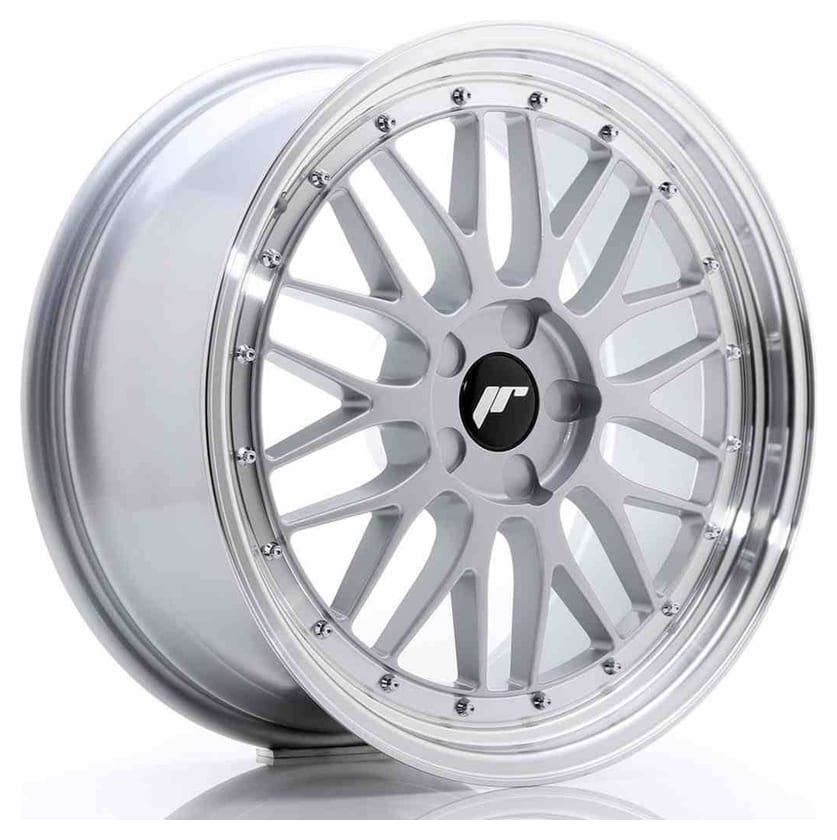JR Wheels JR23 19x8,5 ET35-50 5H BLANK Hyper Silver w/Machined Lip