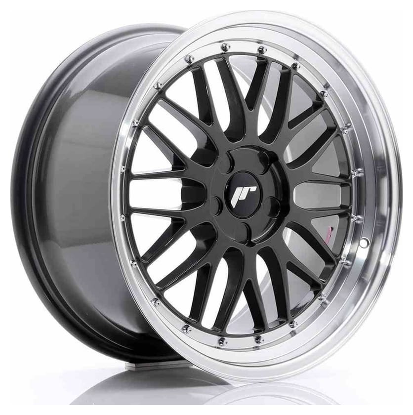 JR Wheels JR23 19x9,5 ET20-48 5H BLANK Hyper Gray w/Machined Lip
