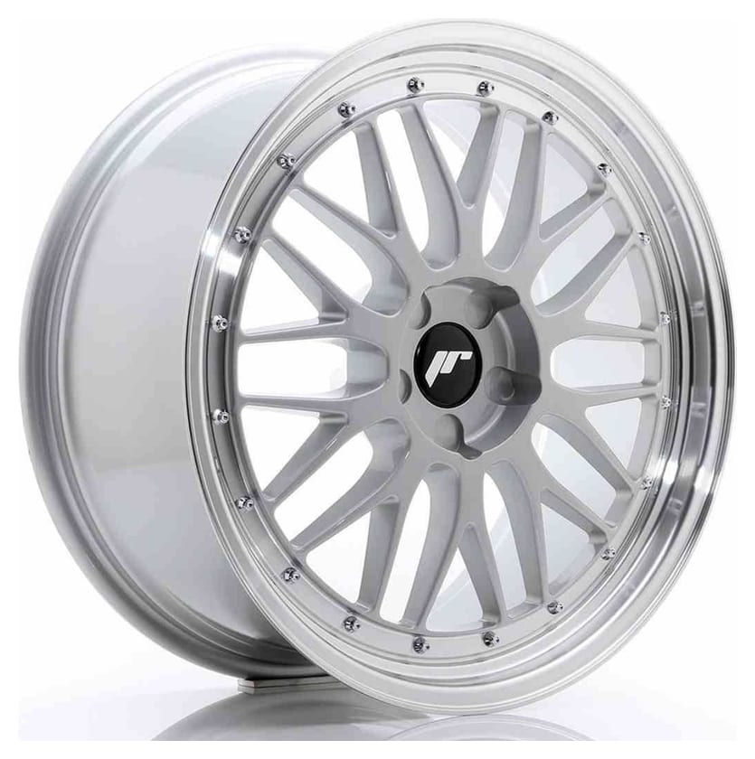 JR Wheels JR23 20x9 ET35 5x112 Hyper Silver w/Machined Lip