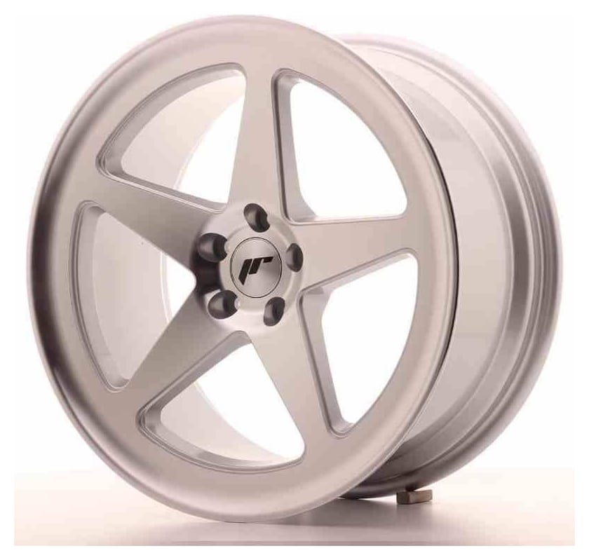 JR Wheels JR24 18x8,5 ET38 5x100 Silver Machined Face
