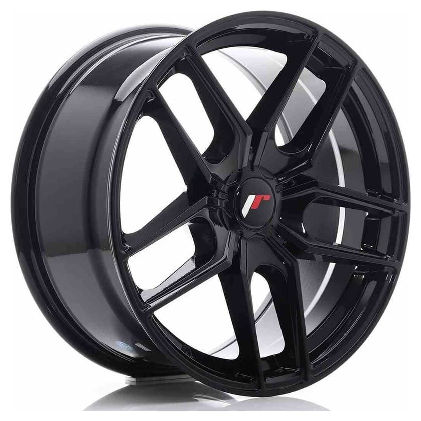 JR Wheels JR25 18x8,5 ET20-40 5H BLANK Gloss Black
