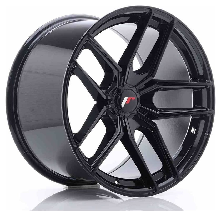 JR Wheels JR25 19x11 ET20-40 5H BLANK Gloss Black