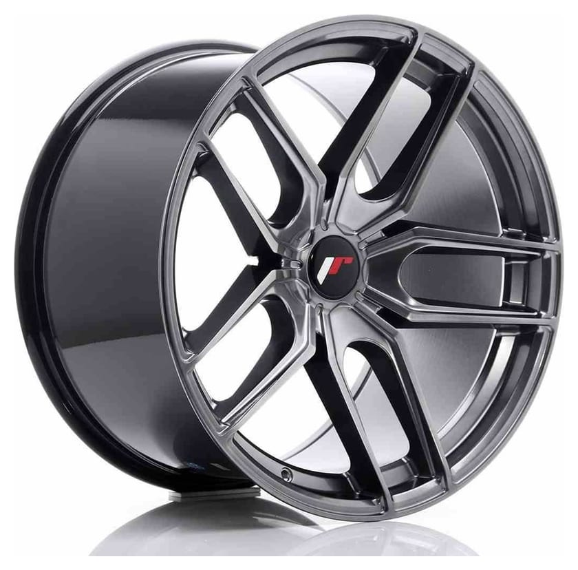 JR Wheels JR25 19x11 ET20-40 5H BLANK Hyper Black