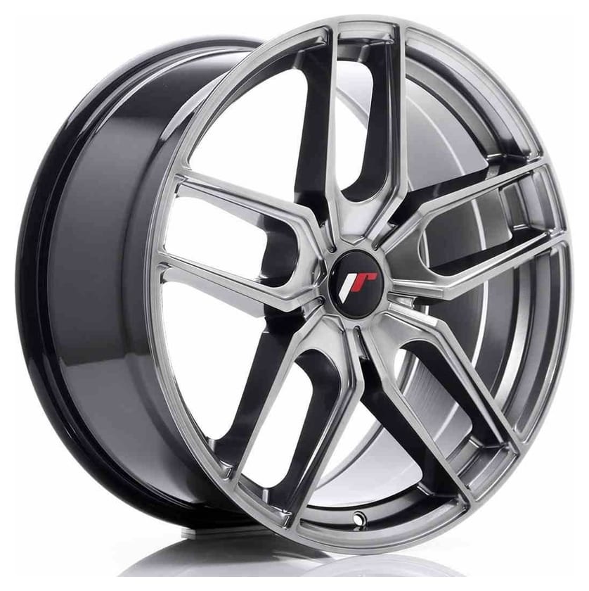 JR Wheels JR25 19x8,5 ET20-40 5H BLANK Hyper Black