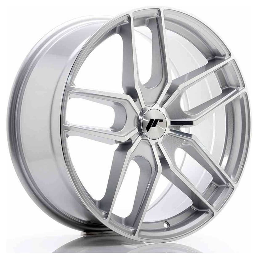 JR Wheels JR25 19x8,5 ET20-40 5H BLANK Silver Machined Face