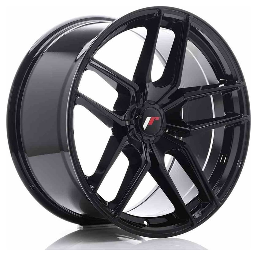 JR Wheels JR25 19x9,5 ET20-40 5H BLANK Gloss Black