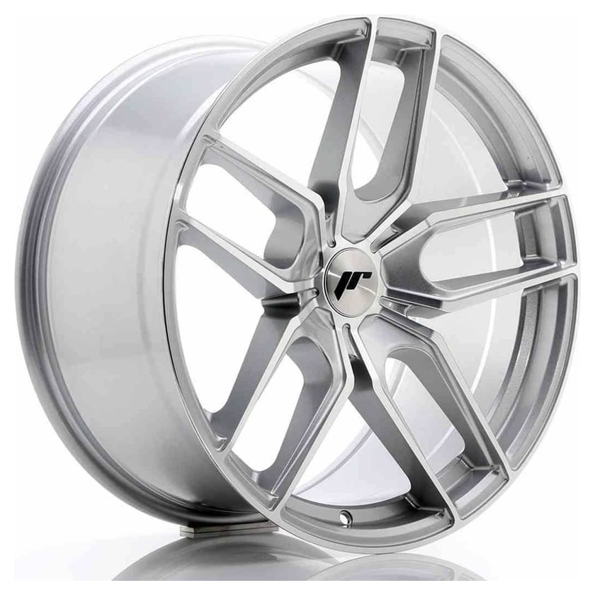 JR Wheels JR25 19x9,5 ET20-40 5H BLANK Silver Machined Face