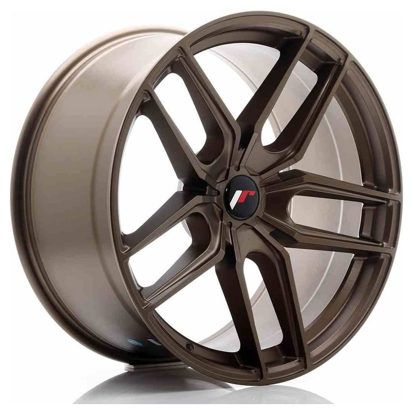 JR Wheels JR25 20x10 ET20-40 5H BLANK Bronze