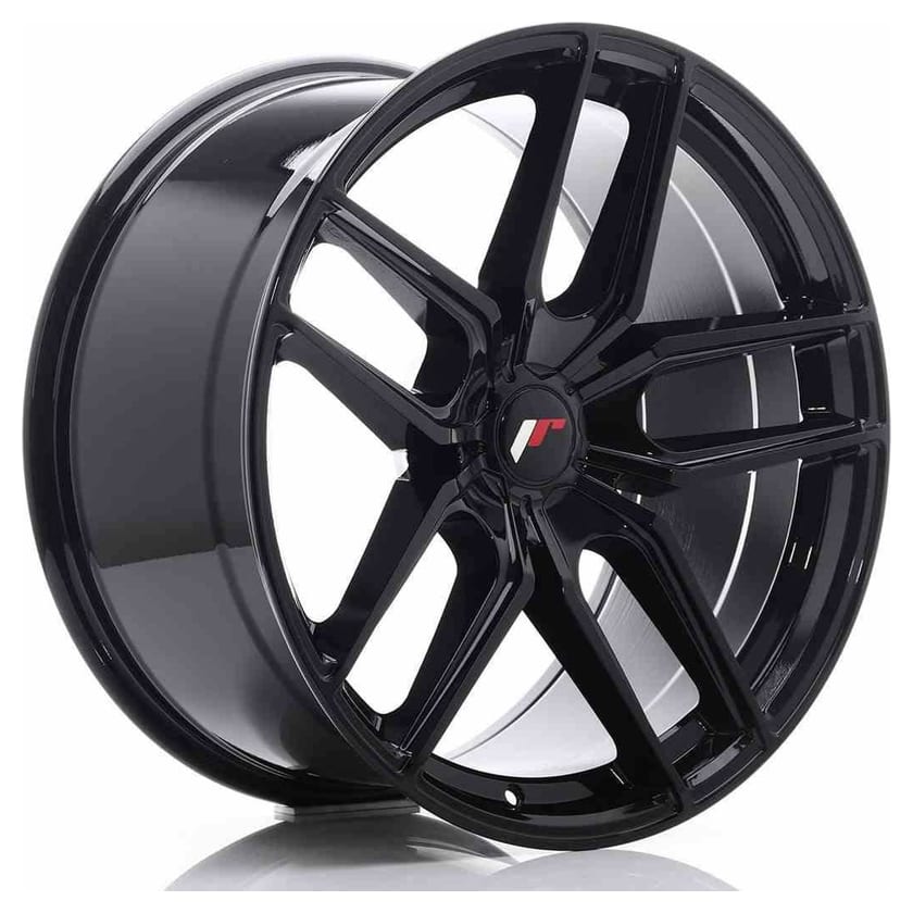 JR Wheels JR25 20x10 ET20-40 5H BLANK Gloss Black