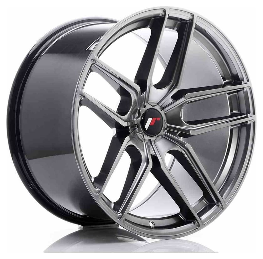 JR Wheels JR25 20x11 ET20-40 5H BLANK Hyper Black