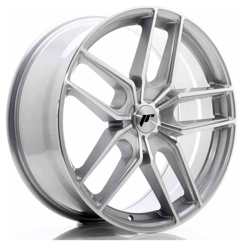 JR Wheels JR25 20x8,5 ET20-40 5H BLANK Silver Machined Face