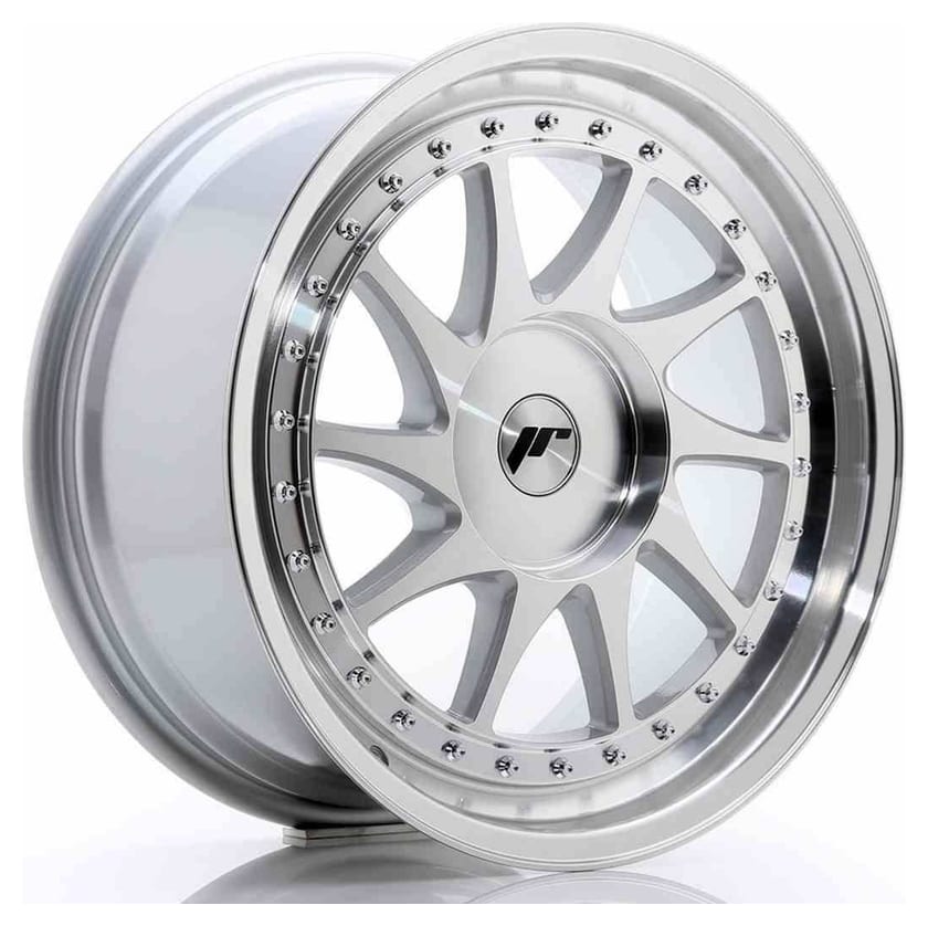 JR Wheels JR26 18x8,5 ET20-40 BLANK Silver Machined Face