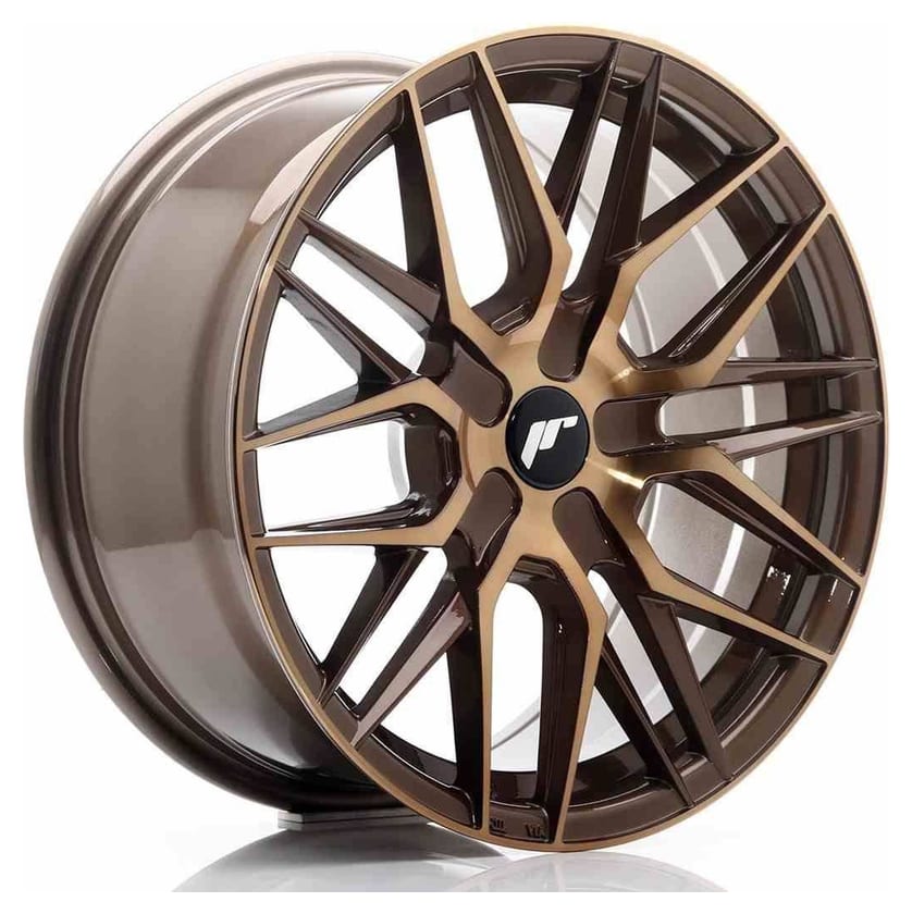 JR Wheels JR28 17x8 ET25-40 BLANK Platinum Bronze
