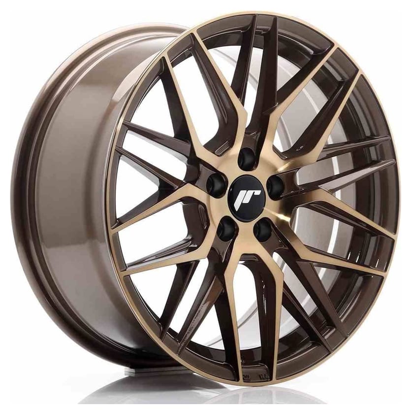 JR Wheels JR28 17x8 ET35 5x100 Platinum Bronze