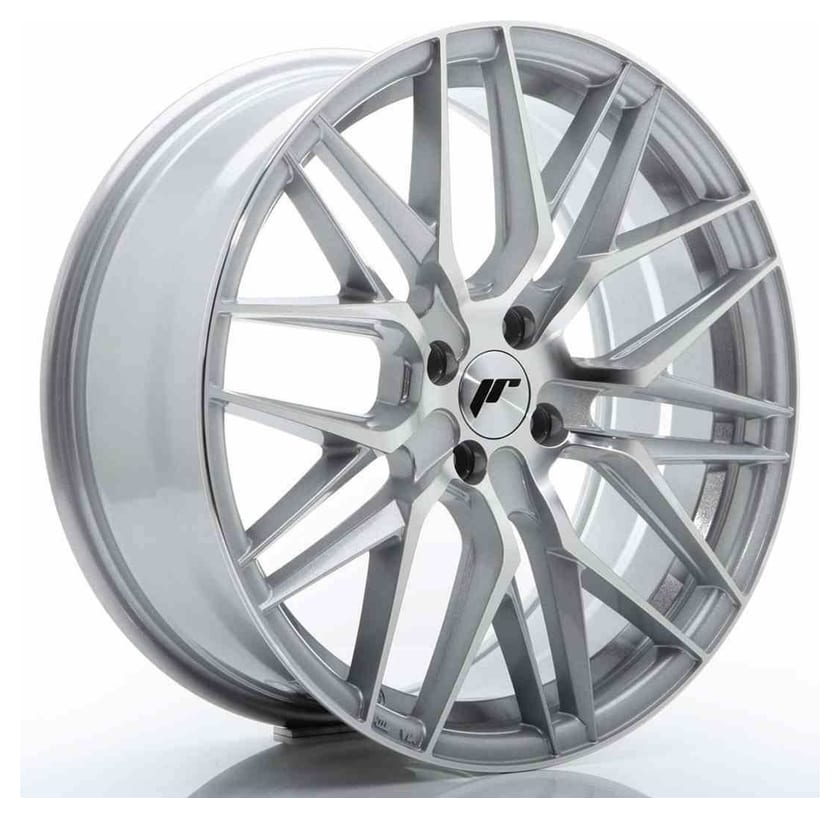 JR Wheels JR28 18x7,5 ET40 4x100 Silver Machined Face