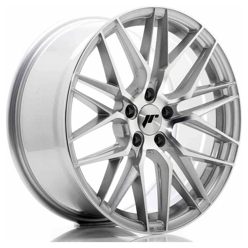 JR Wheels JR28 18x8,5 ET40 5x120 Silver Machined Face