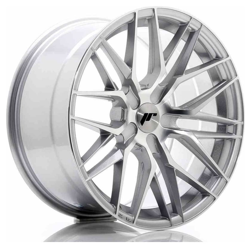 JR Wheels JR28 18x9,5 ET20-40 5H BLANK Silver Machined Face