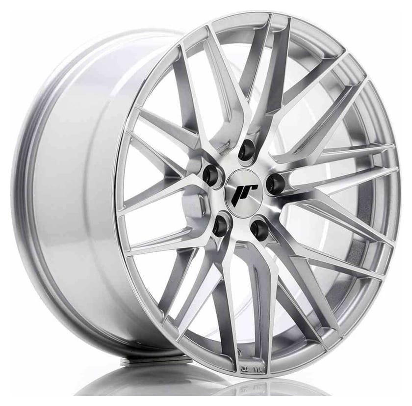 JR Wheels JR28 18x9,5 ET40 5x112 Silver Machined Face