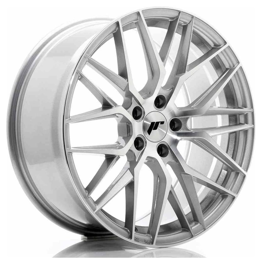 JR Wheels JR28 19x8,5 ET40 5x112 Silver Machined Face