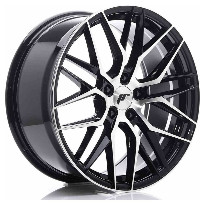 JR Wheels JR28 19x8,5 ET40 5x114,3 Gloss Black Machined Face