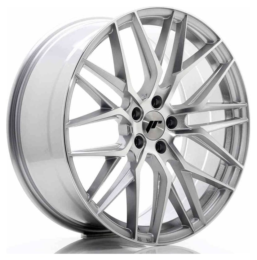JR Wheels JR28 20x8,5 ET40 5x112 Silver Machined Face