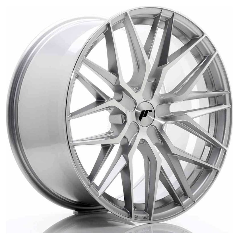 JR Wheels JR28 21x10,5 ET15-55 5H BLANK Silver Machined Face