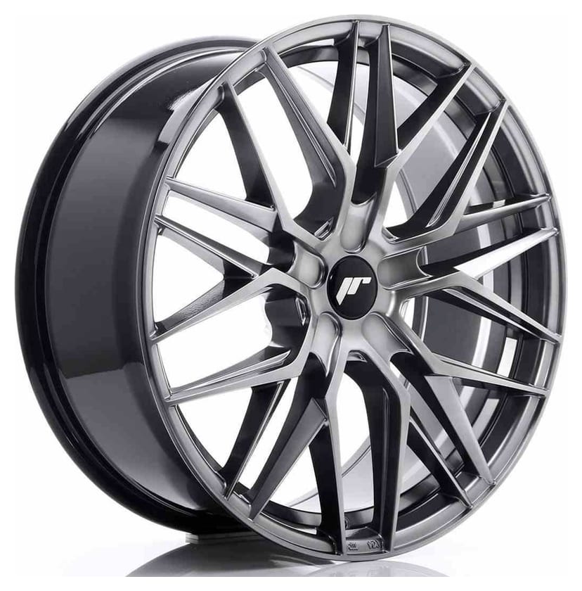 JR Wheels JR28 21x9 ET15-45 5H BLANK Hyper Black
