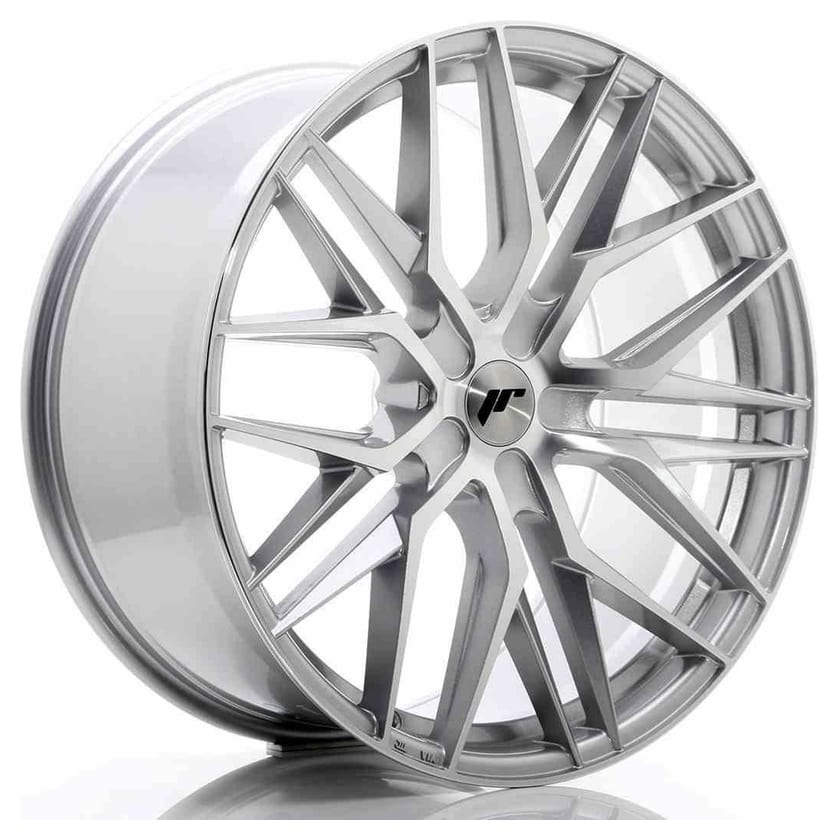 JR Wheels JR28 22x10,5 ET15-50 5H BLANK Silver Machined Face