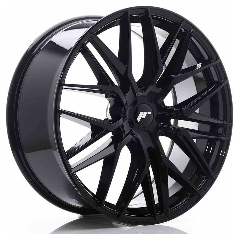 JR Wheels JR28 22x9 ET30-45 5H BLANK Gloss Black
