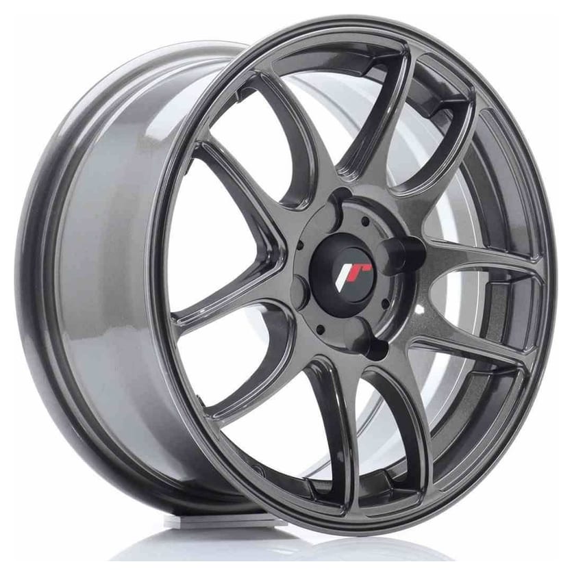 JR Wheels JR29 15x7 ET20-42 4H BLANK Hyper Gray