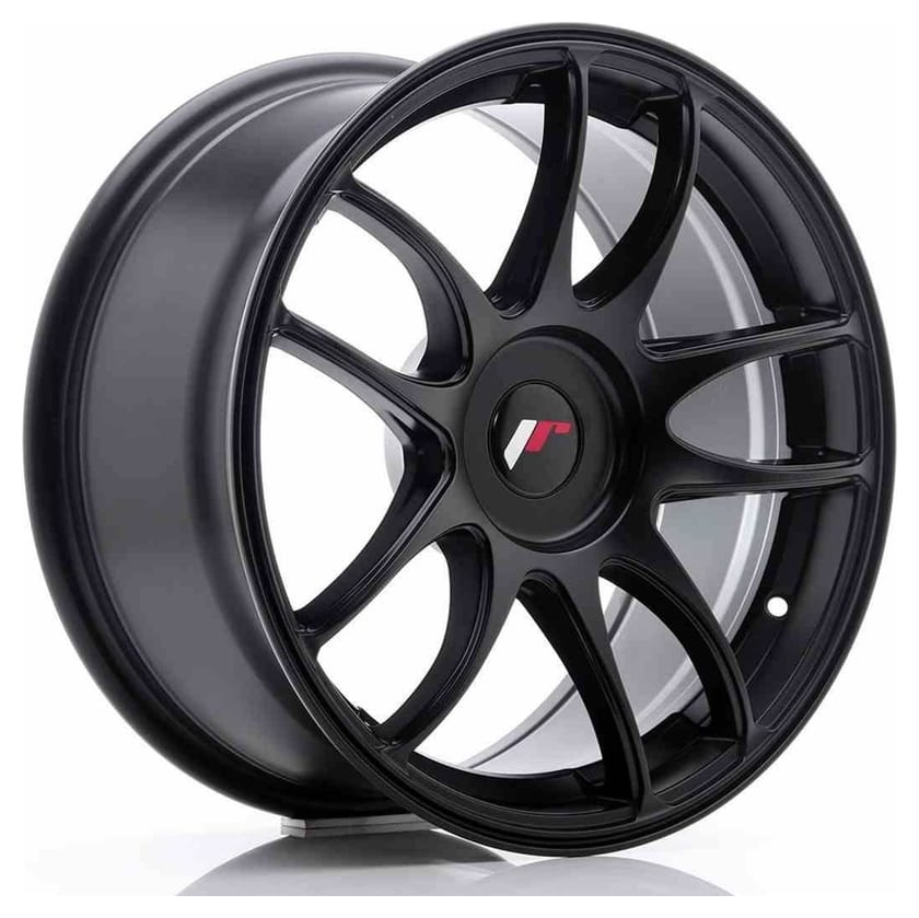 JR Wheels JR29 17x8 ET20-38 BLANK Matt Black