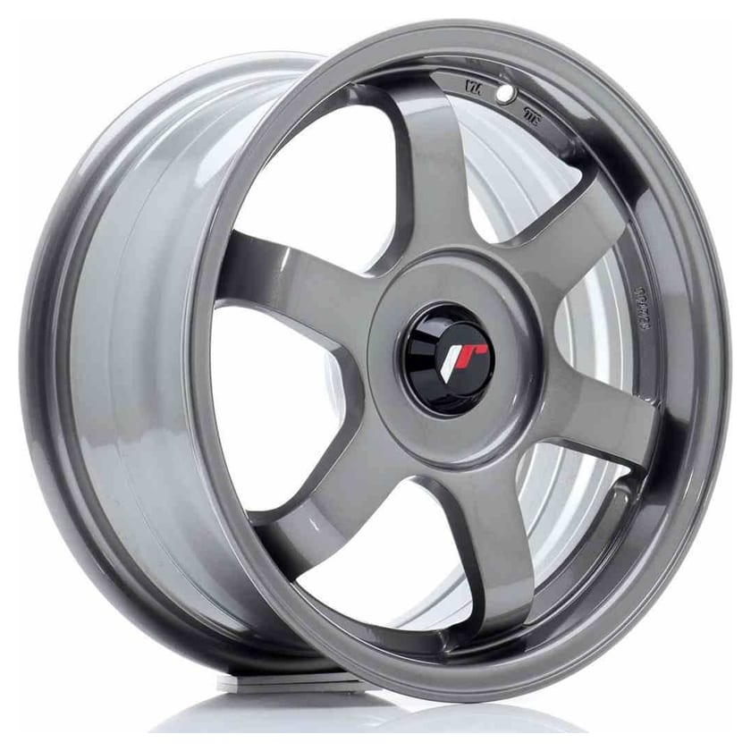 JR Wheels JR3 15x7 ET35-42 BLANK Gun Metal