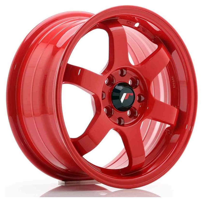 JR Wheels JR3 15x7 ET40 4x100/114 Red
