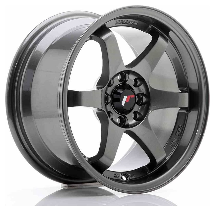 JR Wheels JR3 15x8 ET25 4x100/108 Gun Metal