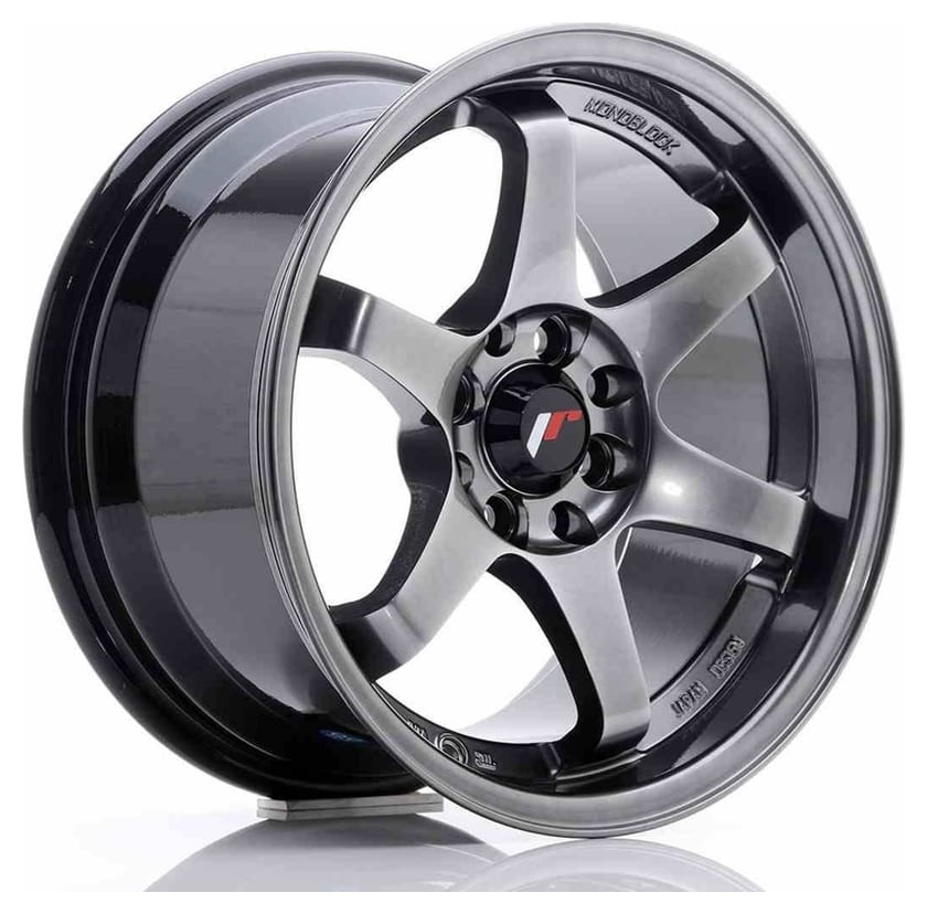 JR Wheels JR3 15x8 ET25 4x100/108 Hyper Black