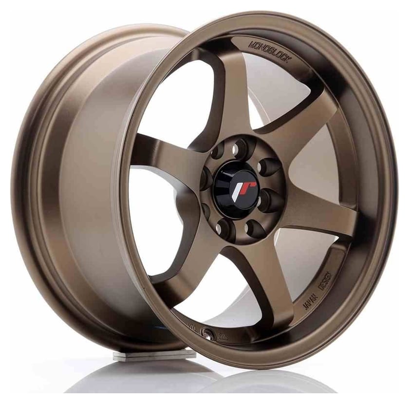 JR Wheels JR3 15x8 ET25 4x100/114 Anodized Bronze