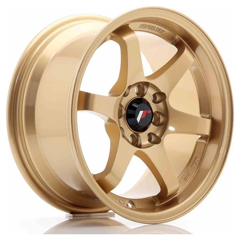 JR Wheels JR3 15x8 ET25 4x100/114 Gold