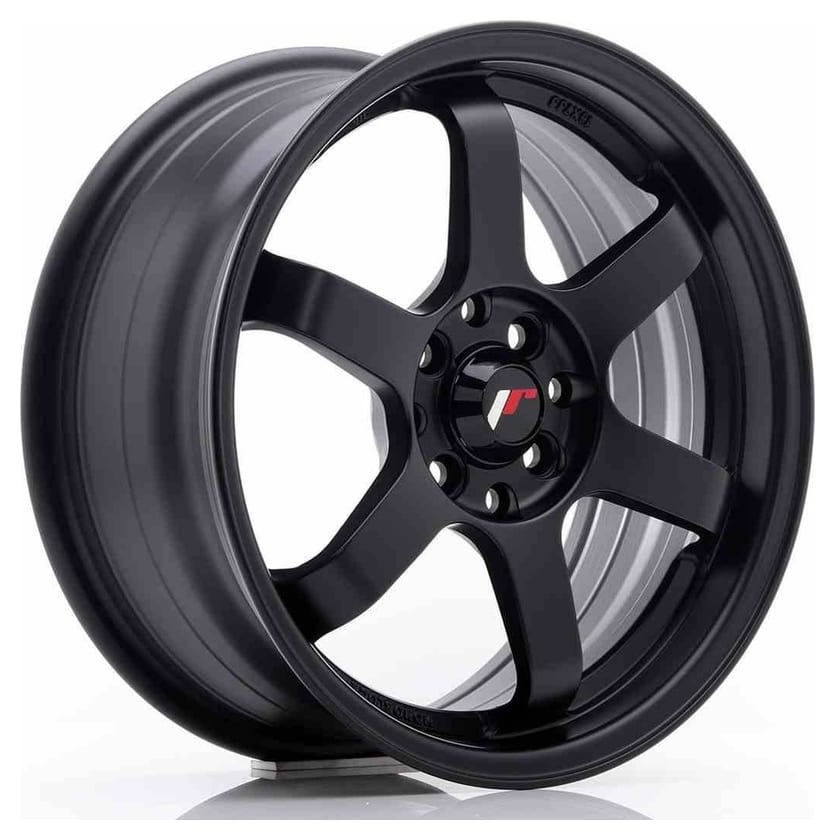 JR Wheels JR3 16x7 ET40 4x100/114 Matt Black