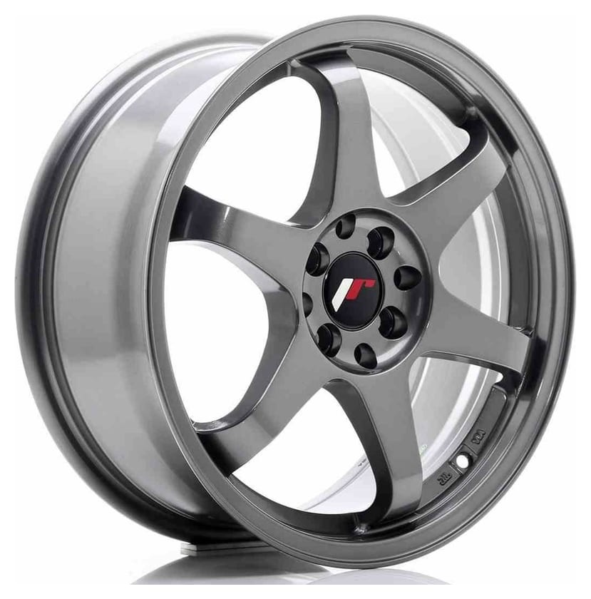 JR Wheels JR3 17x7 ET40 5x100/114 Gun Metal