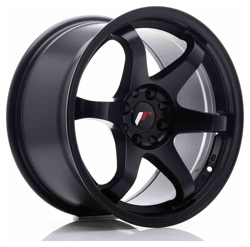 JR Wheels JR3 17x9 ET35 5x100/114 Matt Black